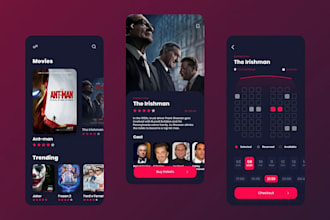 build cinema ticket booking app, ticket booking app, cinema app