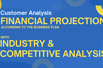 write a business plan, financial projections, and marketing strategy