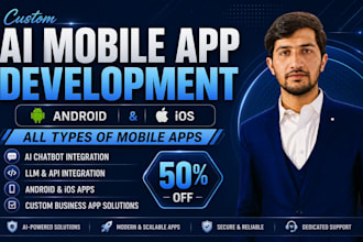 build ai mobile app, ai chatbot, ai website , ai agent
