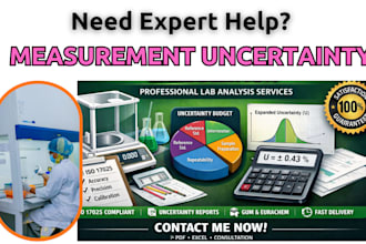 help in uncertainty measurement for iso 17025 accreditation