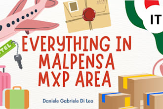 do anything for you in malpensa airport mxp zone