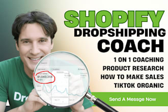 be your shopify dropshipping mentor and ecommerce coach
