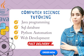 teach you computer science , cpp , java , java script and python projects