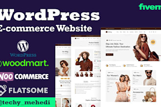 build an ecommerce website using wordpress and woocommerce