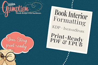 format your fantasy, romance or light novel series interior for KDP