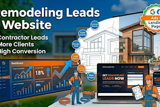 generate home renovation and remodeling leads and build contractor website