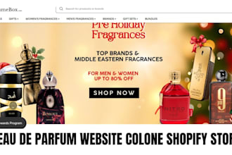 design sensuality eau de parfum cologne website body spray shopify perfume store