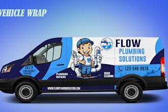 make premium commercial van wrap design