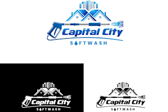 design a clean, modern logo for your cleaning business