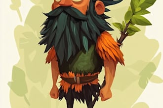 design 2d game character