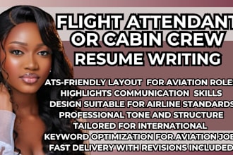 flight attendant resume cabin crew cv airline resume aviation resume hostess cv