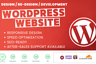build responsive, SEO ready professional wordpress websites