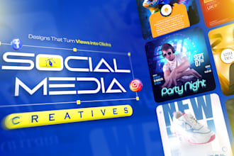 create social media posts, ad creative, facebook ad image, instagram design