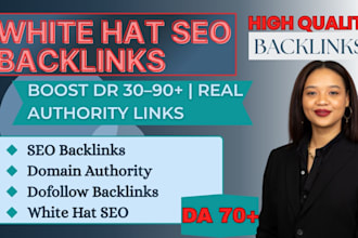 build safe white hat backlinks to improve your SEO authority