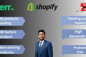 find winning and trending shopify products for your dropshipping store