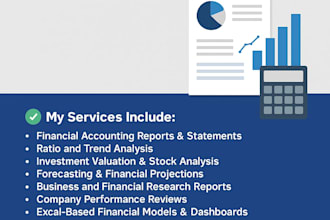 write finance, accounting tasks and economics tasks