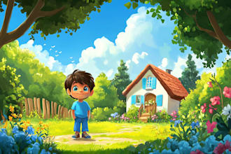 illustrate children story book illustrations and book covers