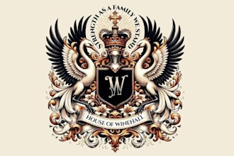 do luxury vintage heraldic shield, heraldry, family crest, and coat of arms logo