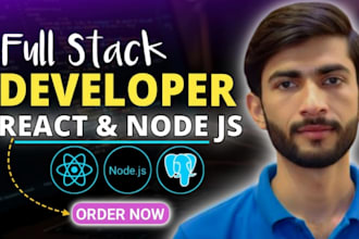 build full stack web apps using react node and postgresql