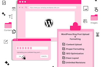 handle wordpress blog post uploading and formatting for you