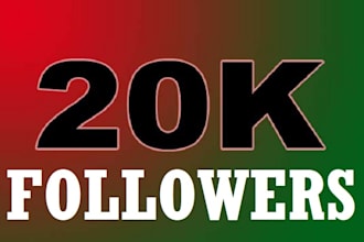 drive 20,000 organic targeted instagram followers fast