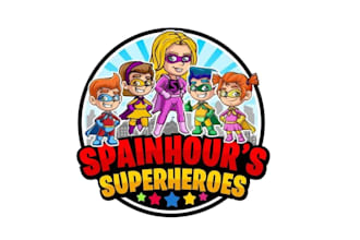 create high quality and beautiful superhero logo design