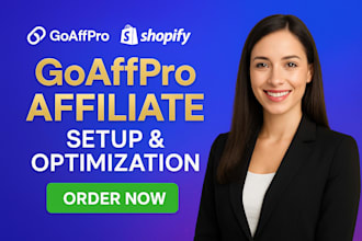setup and optimize your goaffpro affiliate program for shopify or woocommerce