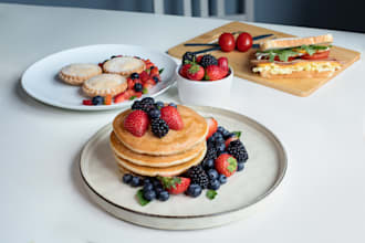 shoot professional food photography for food brands