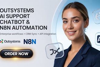 develop automate outsystems ai customer support chatbot ai n8n automation expert