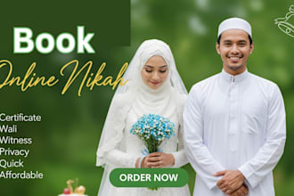 perform virtual nikah service with complete islamic guidance