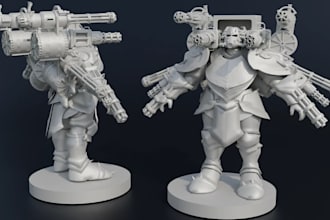 3d print action figure,comic figure,dnd,tabletop miniature,3d anime figure,fdm