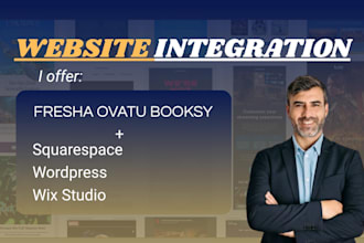 design squarespace fresha ovatu booksy squarespace wix website integration