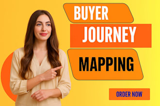 create customer journey mapping and buyer persona for you brand