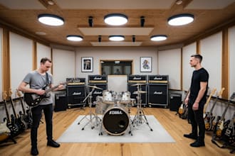 3d home studio streaming studio music studio podcast youtube game recording room