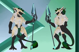 fursona ref sheet furry reference sheet anthro ref sheet anime ref sheet sfw oc