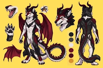 create fursona ref sheet anthro furry reference sheet furry ref sheet furry oc