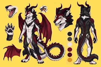 create fursona ref sheet anthro furry reference sheet furry ref sheet furry oc