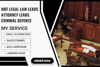 generate hot attorney leads law firm leads generation criminal defense leads
