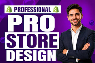 redesign your shopify dropshipping store or pro store design
