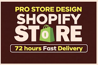 redesign your shopify dropshipping store or pro store design