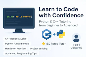 teach c programming sql database bot, python scripting nlp, html, full stack