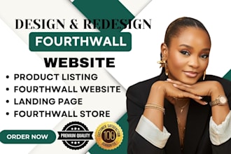 setup fourth wall store, design fourthwall website redesign merch pod store