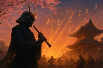 do custom japanese song for video game music, orchestra background epic music