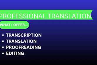 do professional multilingual translation