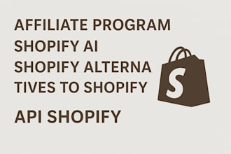 affiliate program shopify ai shopify alternatives to shopify api shopify