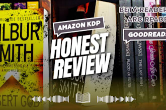 honest review on your ebook for amazn kindle, KDP for good reader