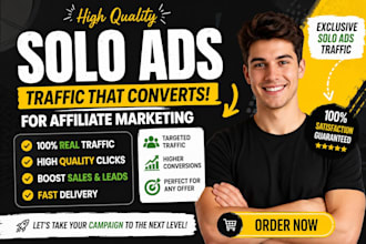 blast targeted solo ads campaign, affiliate website clicks, website promotion