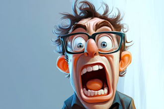 draw nice cartoons and caricatures