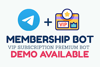 build a telegram vip subscription bot with web dashboard
