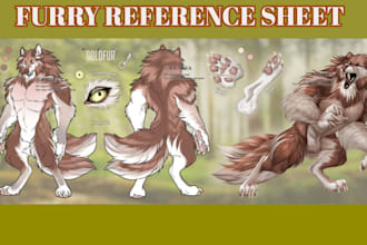 draw 2d nsfw furry reference sheet fursona ref sheet anthro ref sheet oc fursuit